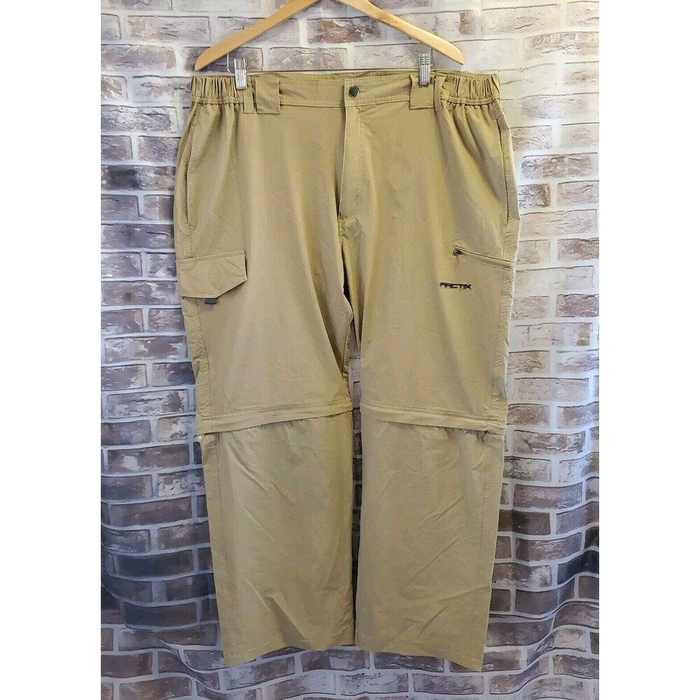 💥CLEARANCE💥 Arctix Pants Men's XL Tan Convertible Cargo hiking camping Outdoor